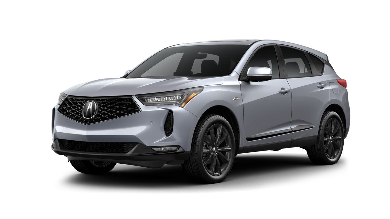2026 Acura RDX A-Spec shown in Solar Silver Metallic