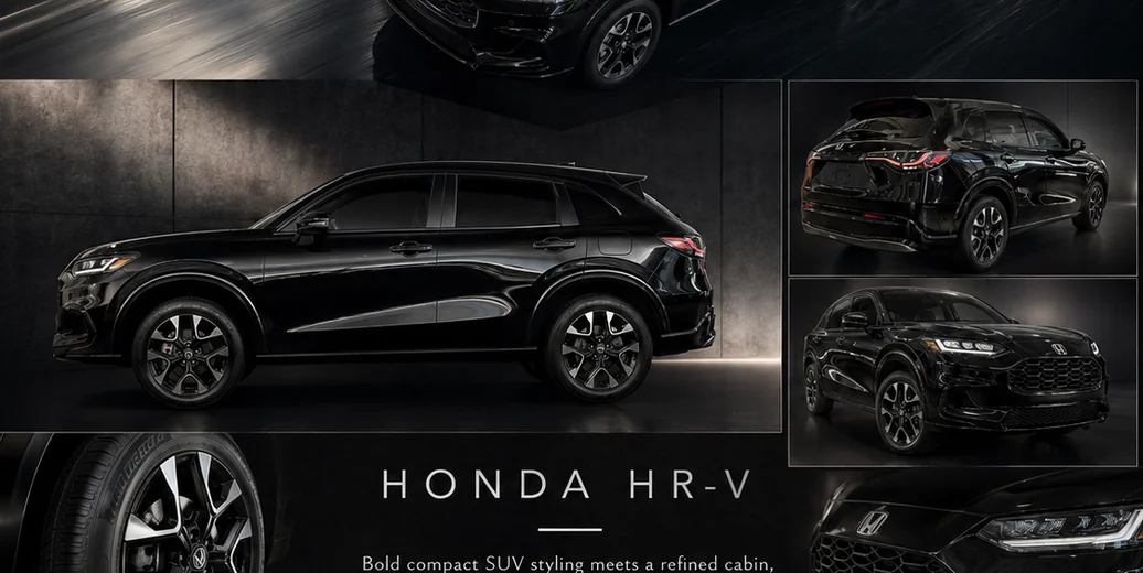 2026 Honda HR-V compact SUV in black