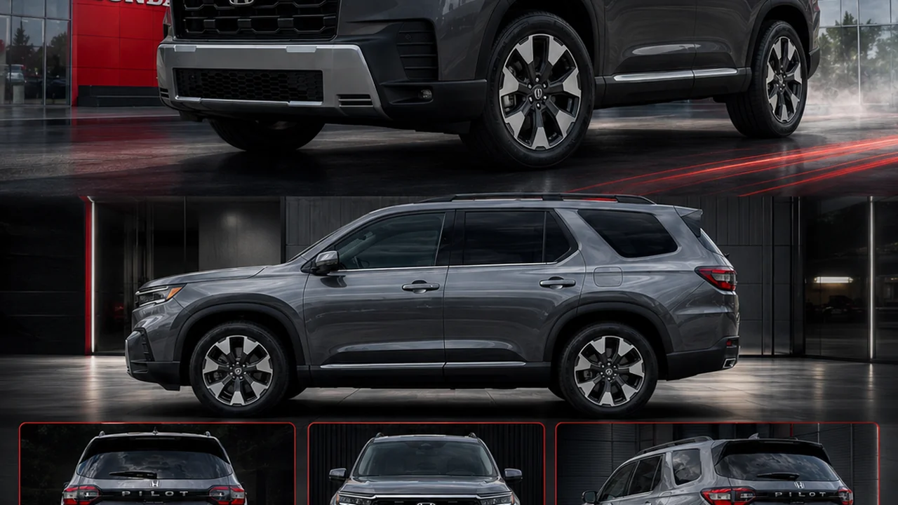 2026 Honda Pilot Touring AWD in gray