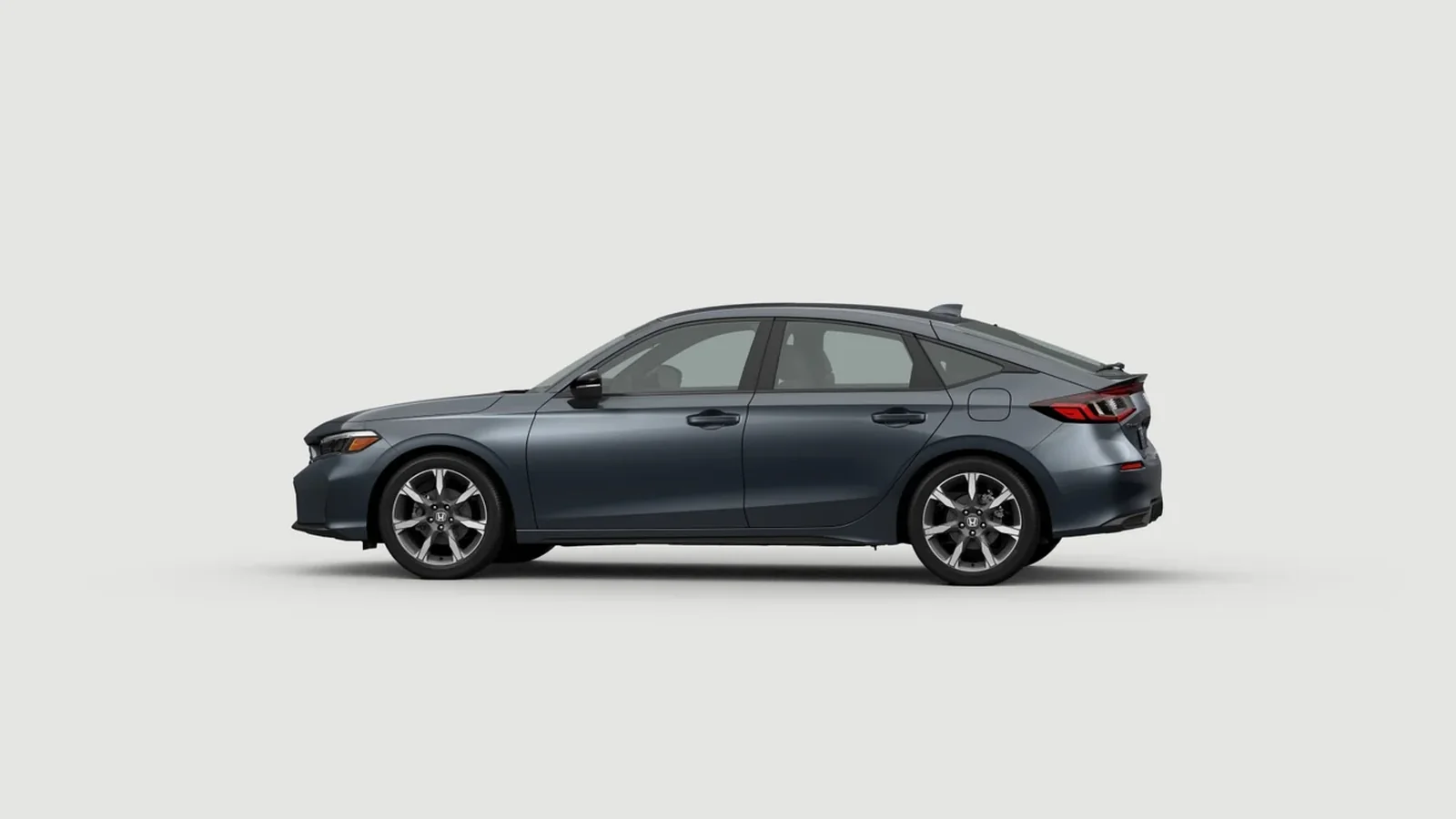 2026 Honda Civic 两厢掀背版极速蓝外观