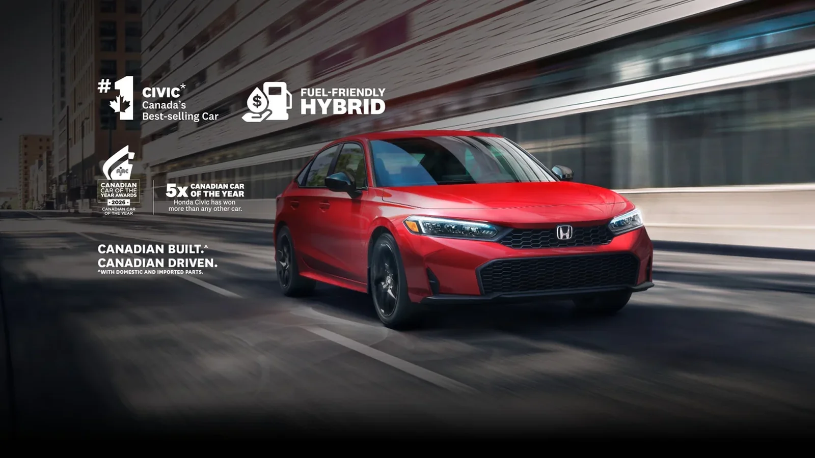 2026 Honda Civic Sedan — design and key features (Canadian model)