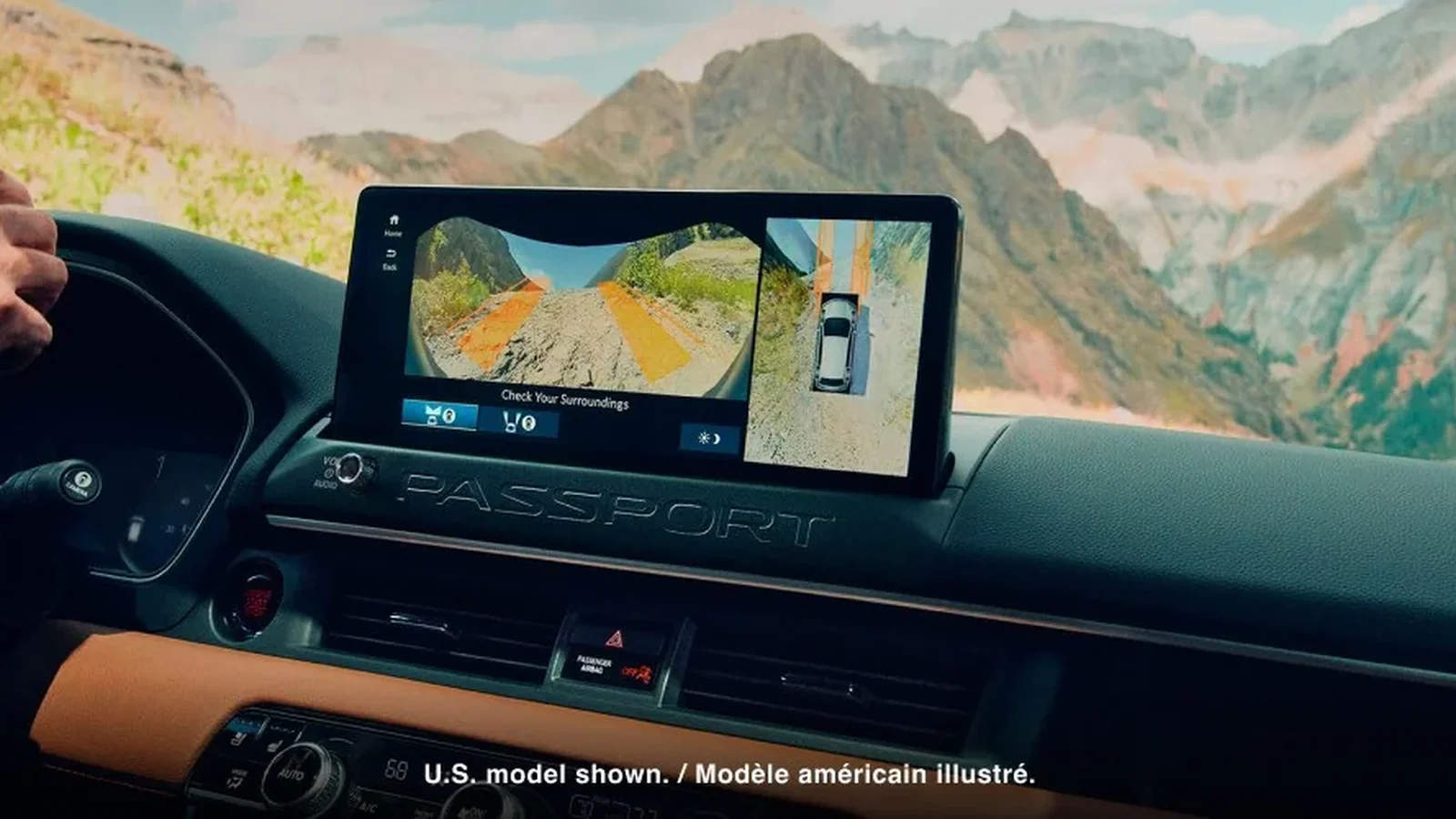 2026 Honda Passport second-row legroom and fold-flat seating