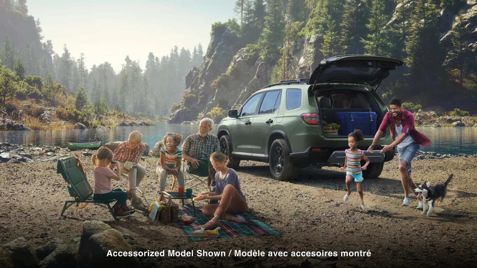 2026 Honda Pilot exterior — Pilot is named in the Quebec white-paint application