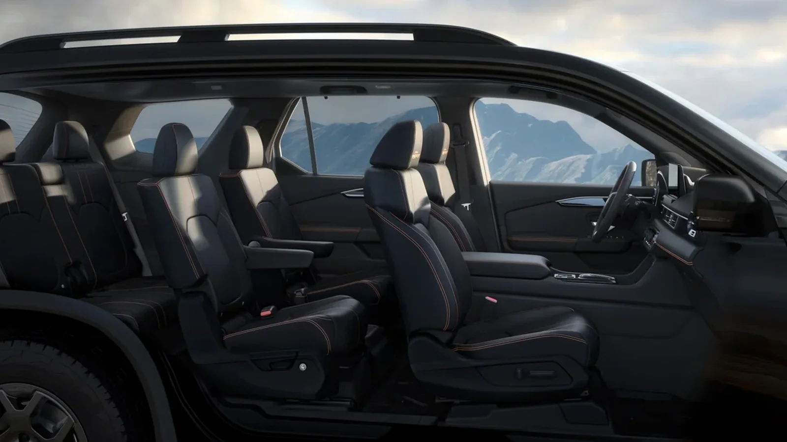 2026 Honda Pilot interior — digital cockpit and 3-row cabin