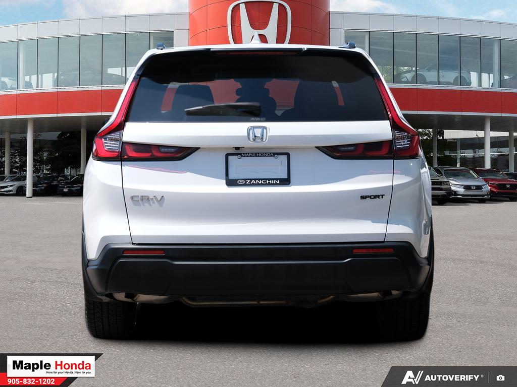 2023 Honda CR-V Sport AWD — rear straight-on view