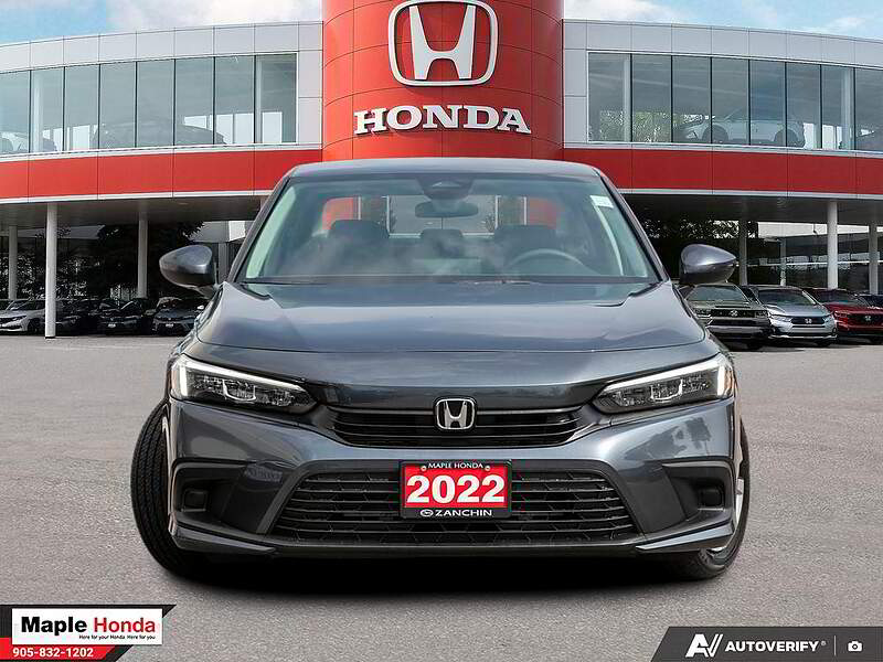 2022 Honda Civic LX 正前方视角