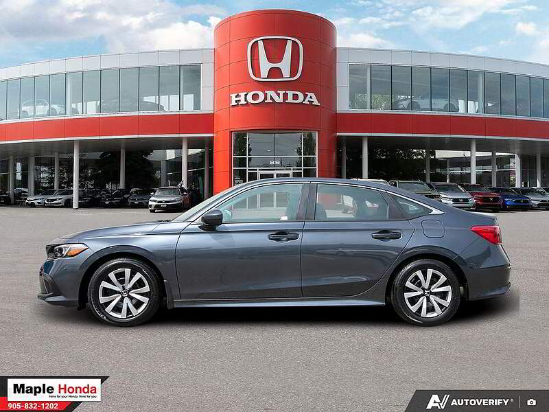 2022 Honda Civic LX 侧面视角