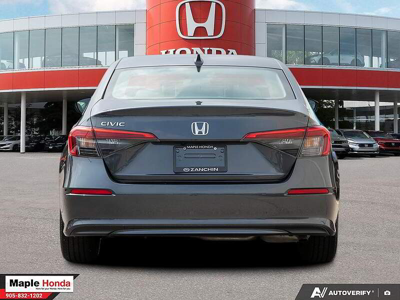 2022 Honda Civic LX 正后方视角