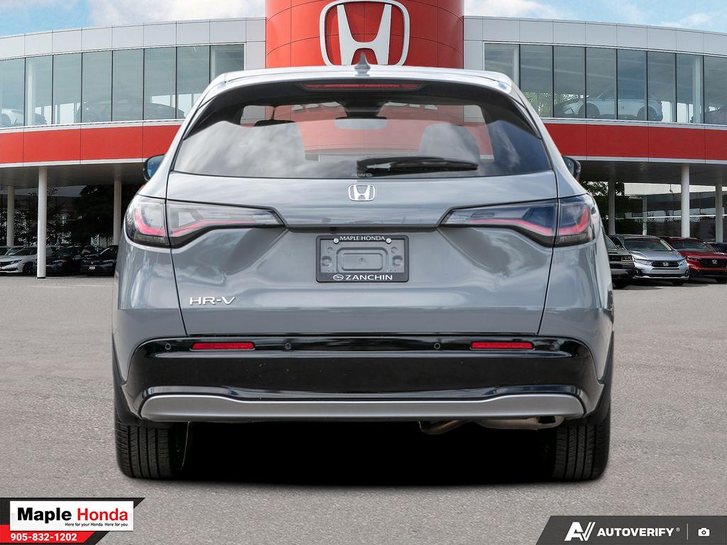 2026 Honda HR-V EX-L AWD — rear straight-on view
