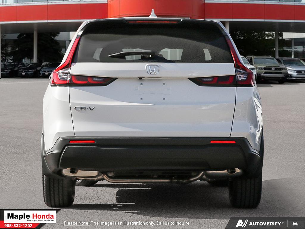 Rear straight-on exterior view