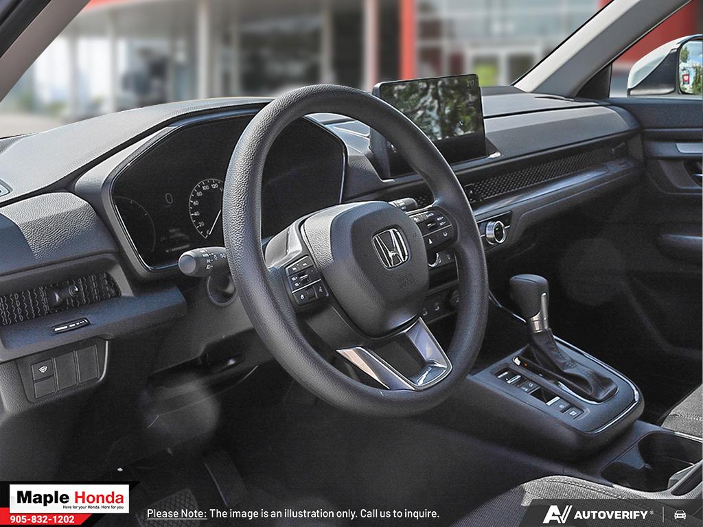 Interior dashboard wide view from driver seat
