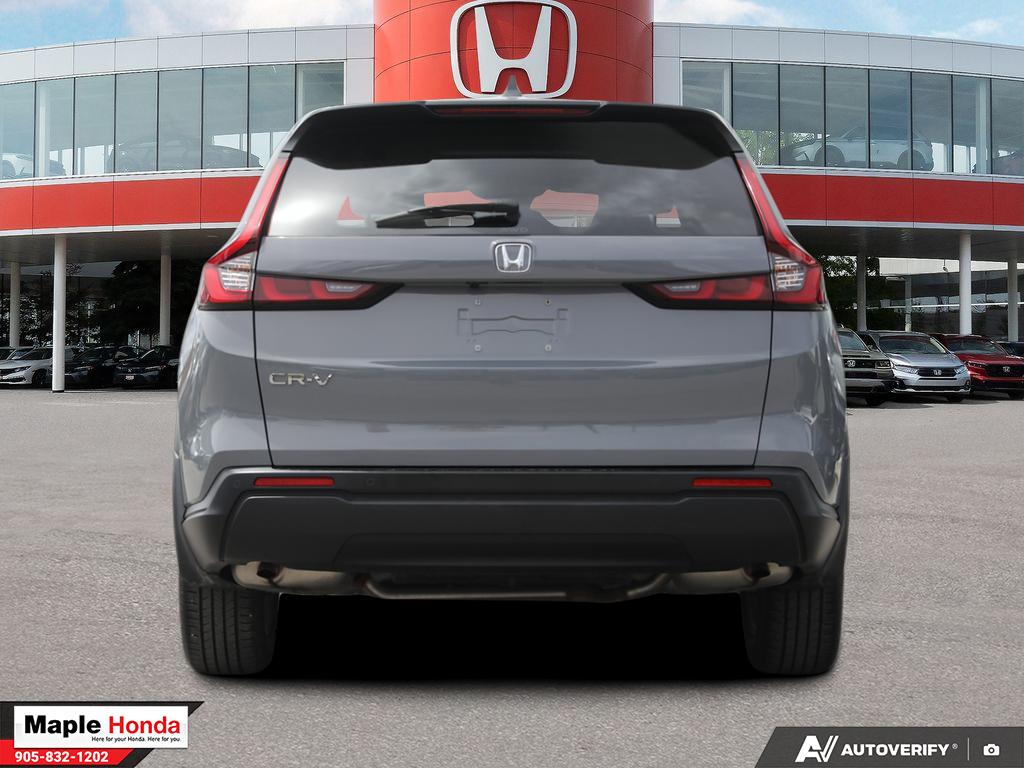 Rear straight-on exterior view