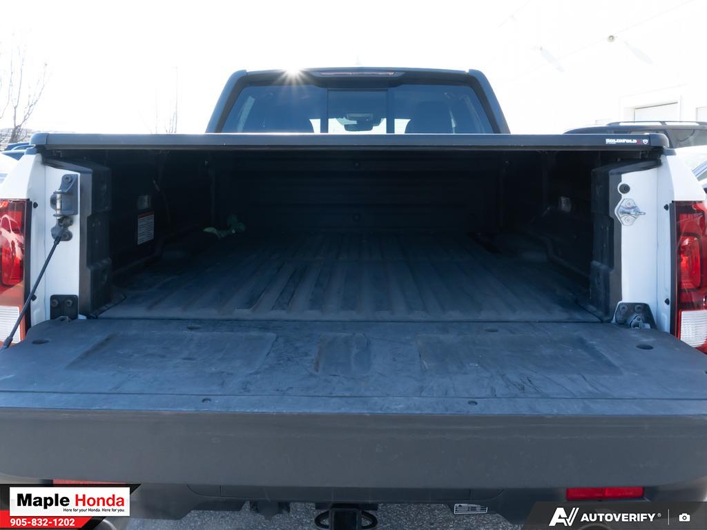 Truck bed open with dual-action tailgate