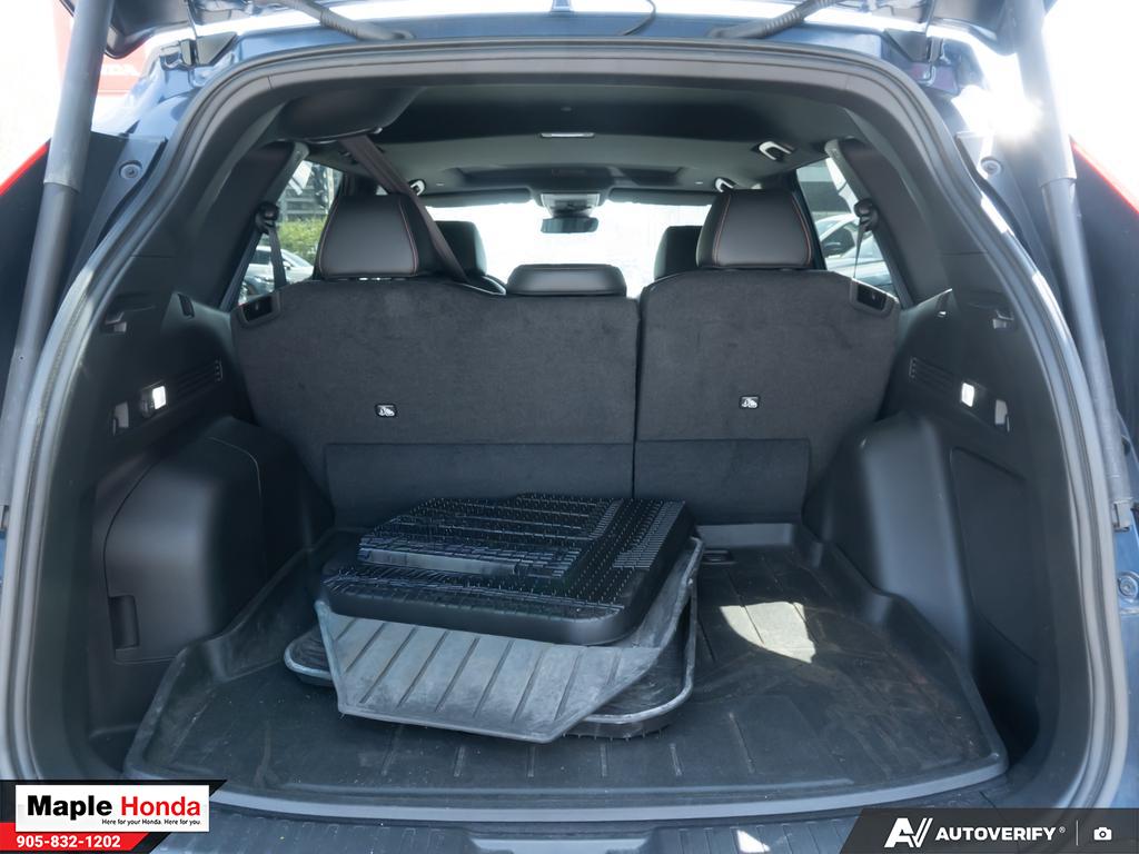 Cargo area open