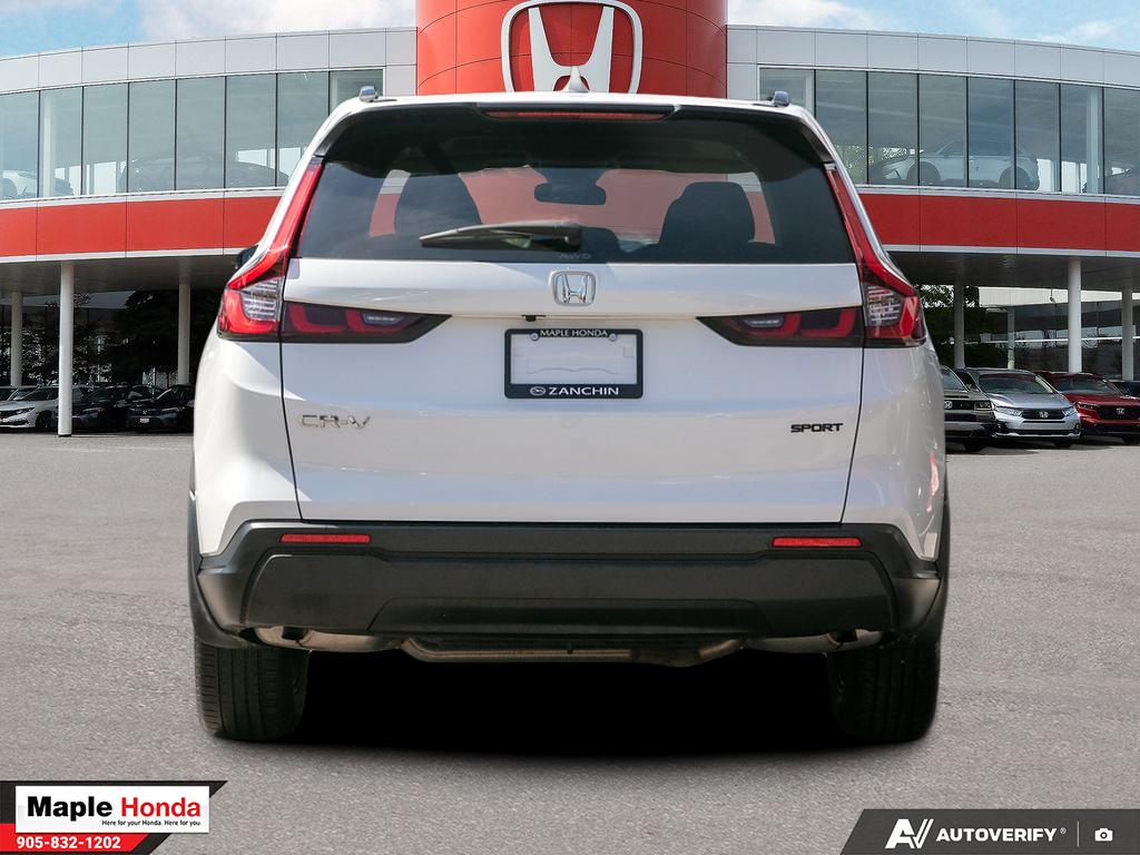 Rear straight-on exterior view