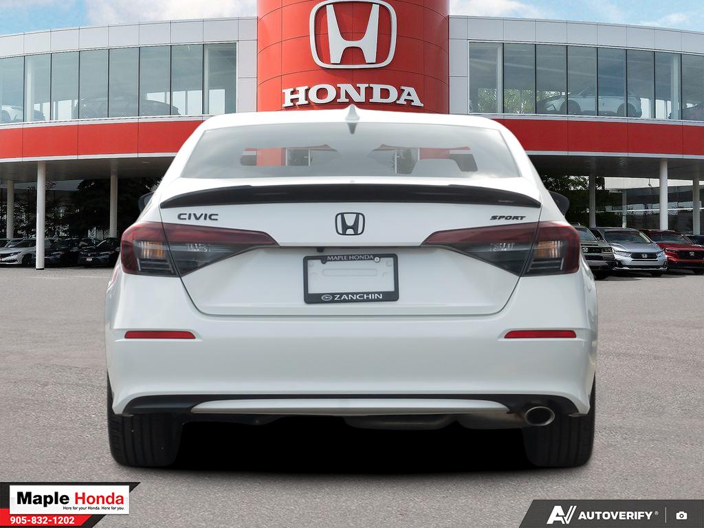 Rear straight-on exterior view