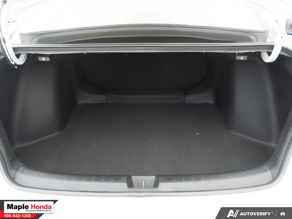 Trunk open — cargo area