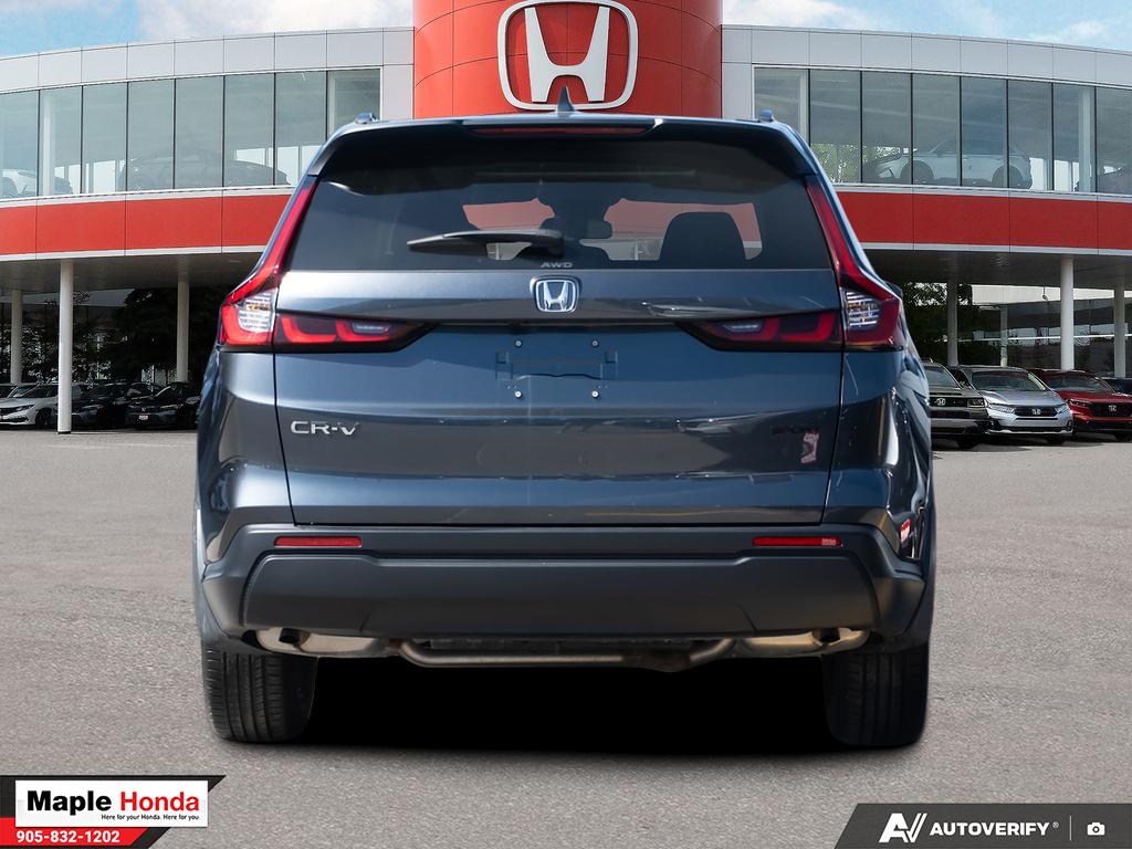 Rear straight-on exterior view