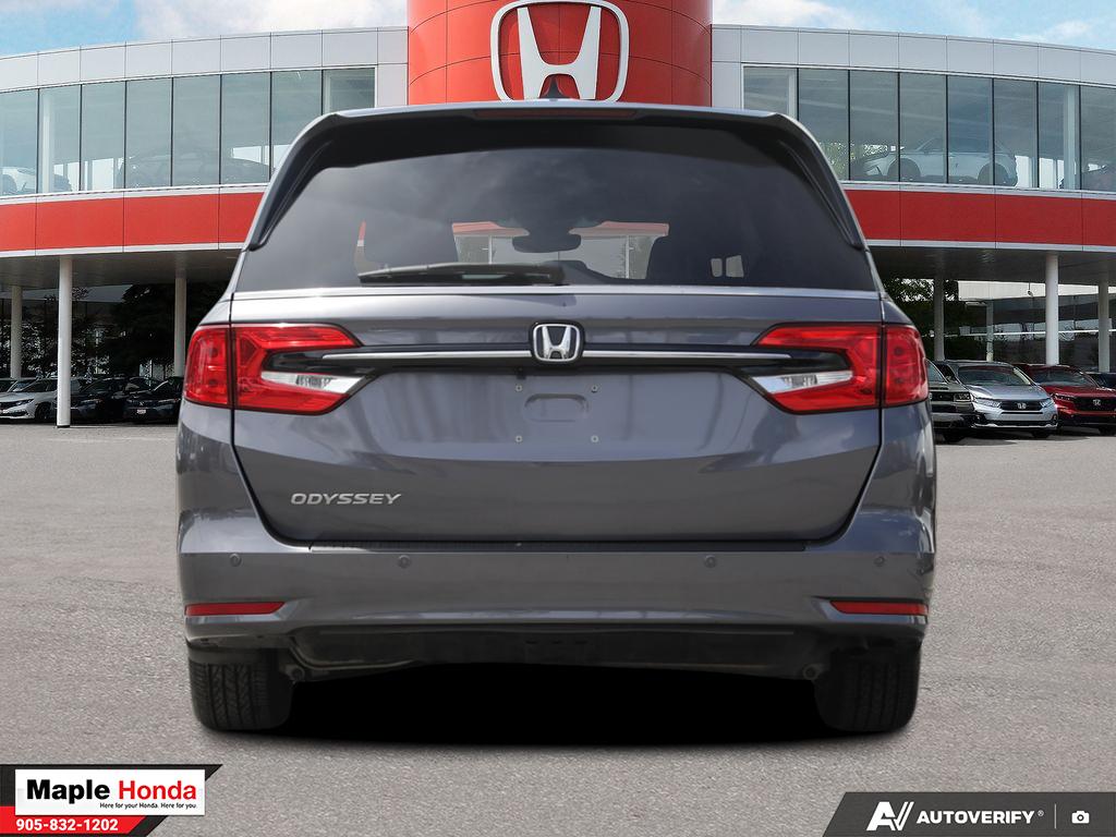 Rear straight-on exterior view