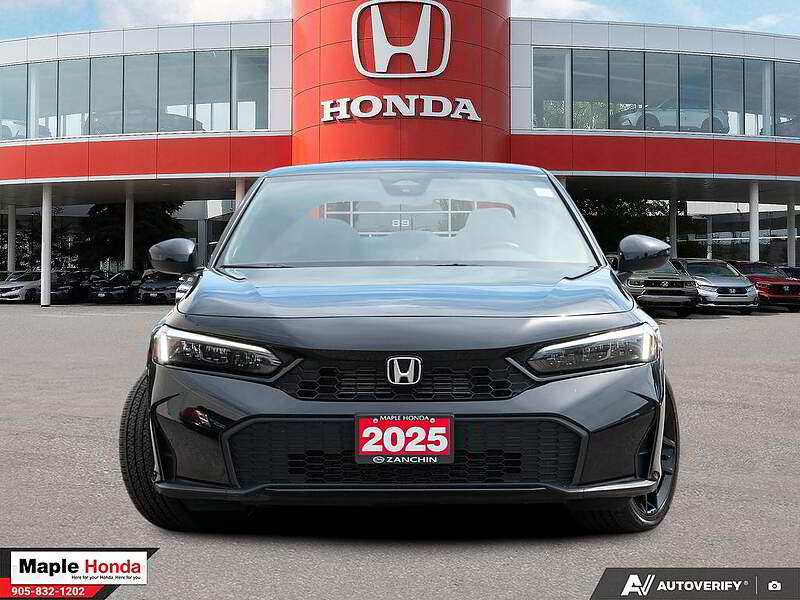 2025 Honda Civic Sport Hybrid 正前方视角