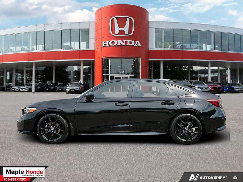 2025 Honda Civic Sport Hybrid 侧面视角