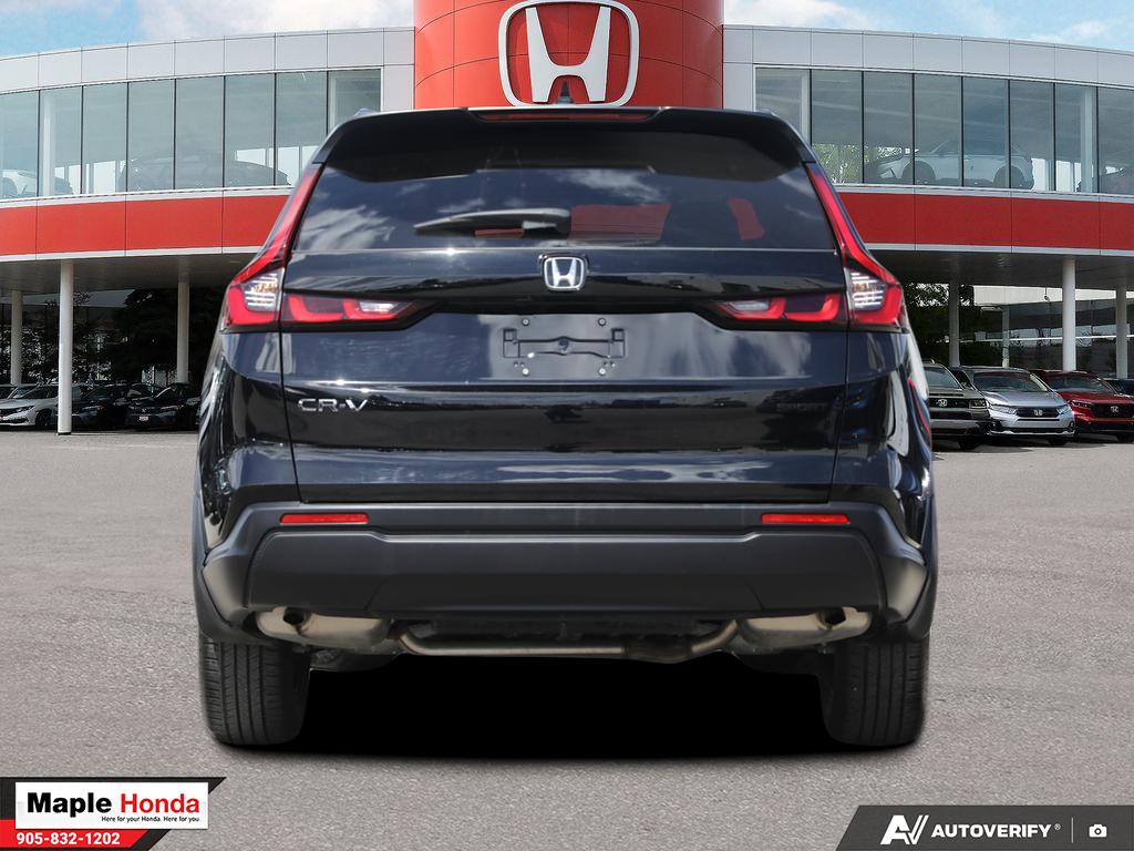 Rear straight-on exterior view
