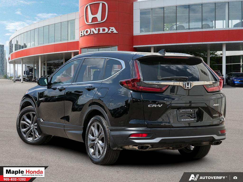 2022 Honda CR-V Sport 车尾四分之三视角