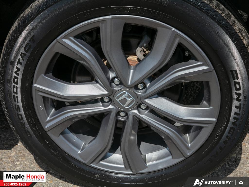 2022 Honda CR-V Sport driver 视角的中控台