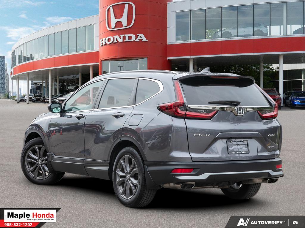 2022 Honda CR-V Sport AWD 车尾四分之三视角