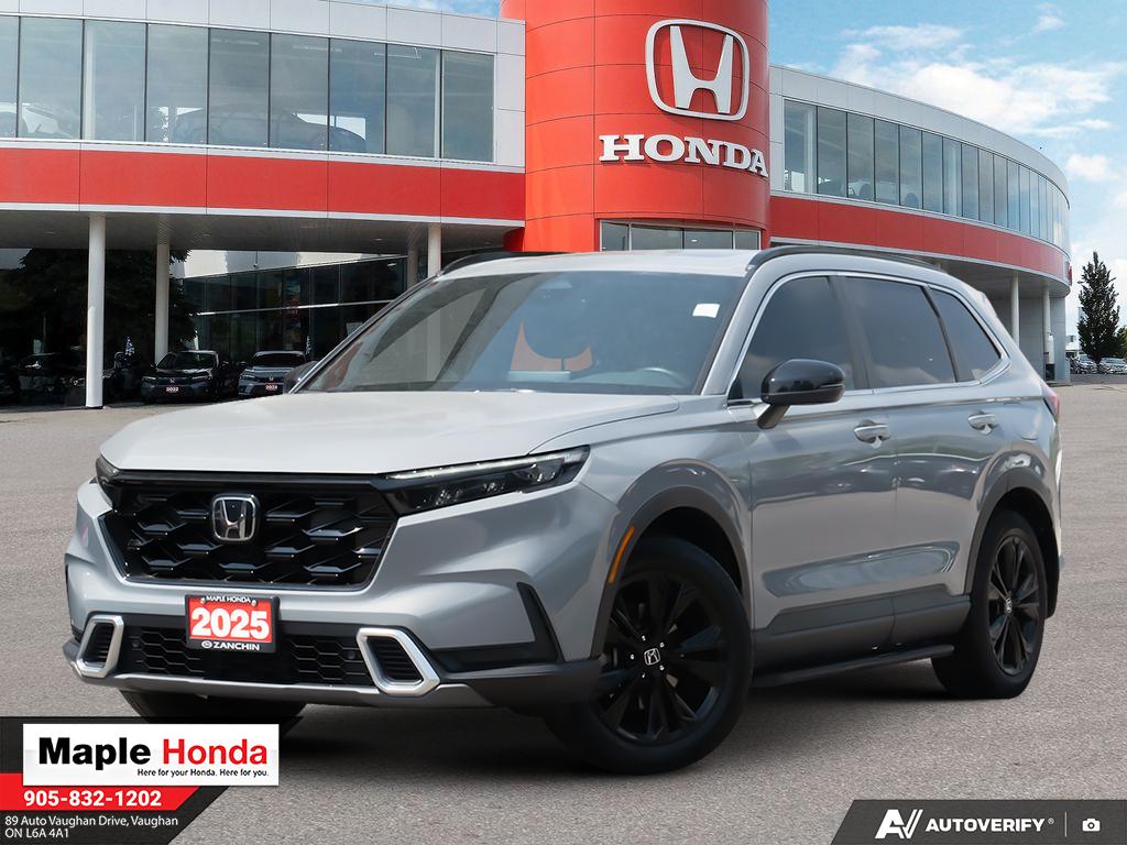 2025 Honda CR-V Hybrid Touring AWD in Grey at Maple Honda Vaughan