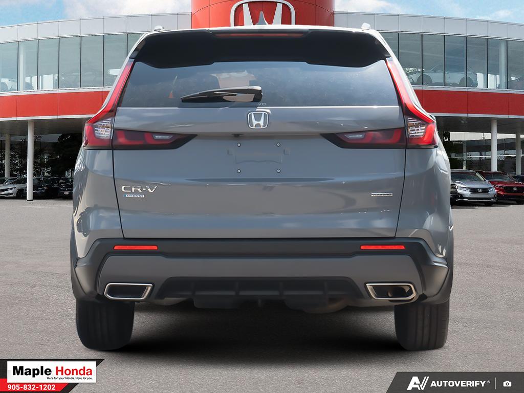 Rear straight-on exterior view