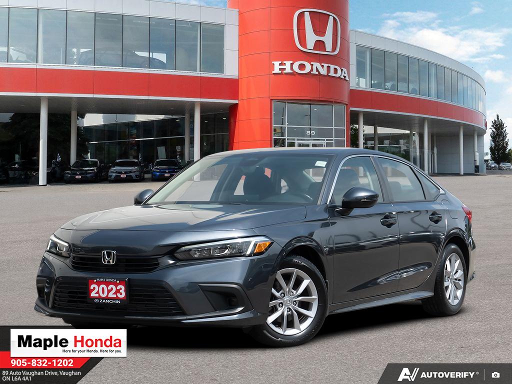 2023 Honda Civic EX in Grey at Maple Honda Vaughan