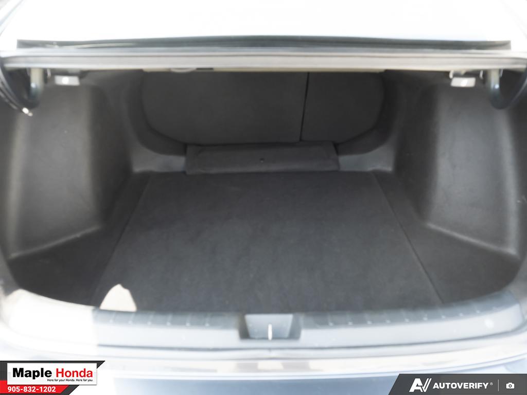 Trunk open — cargo area