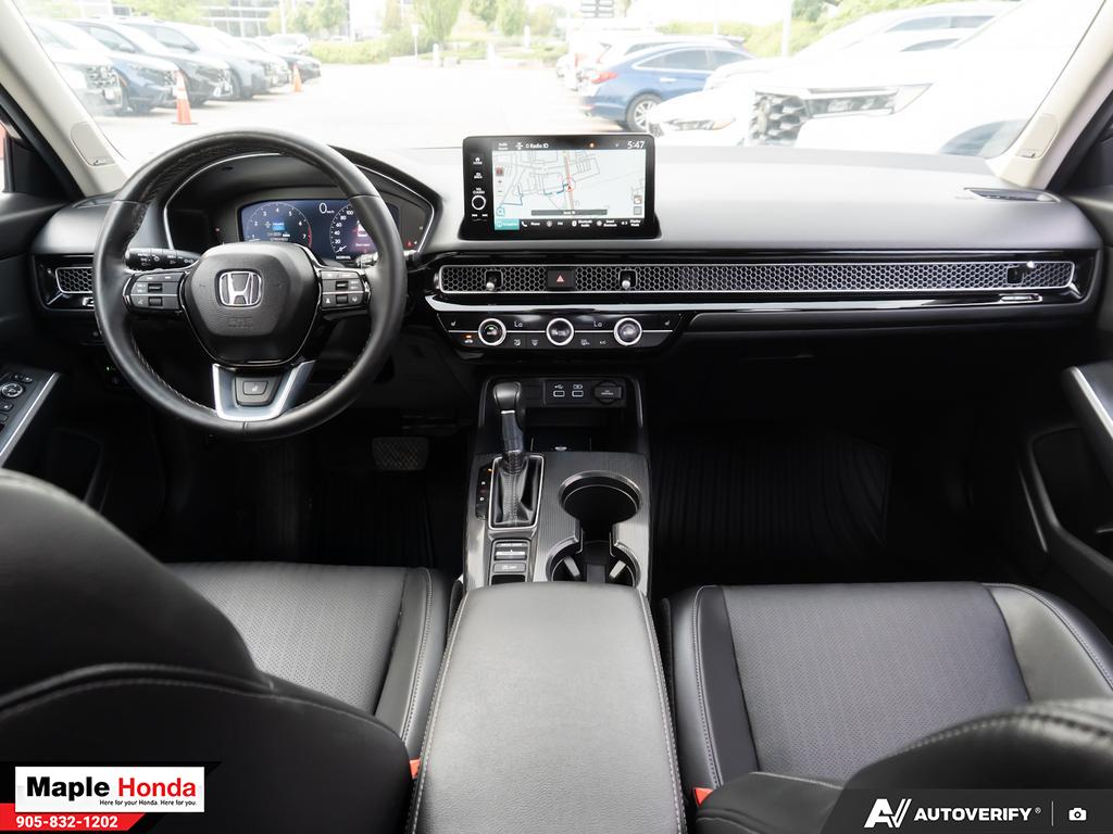 2024 Honda Civic Touring 后排座椅