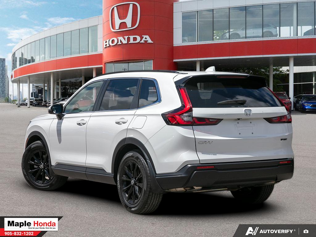 2024 Honda CR-V Sport AWD 车尾四分之三视角