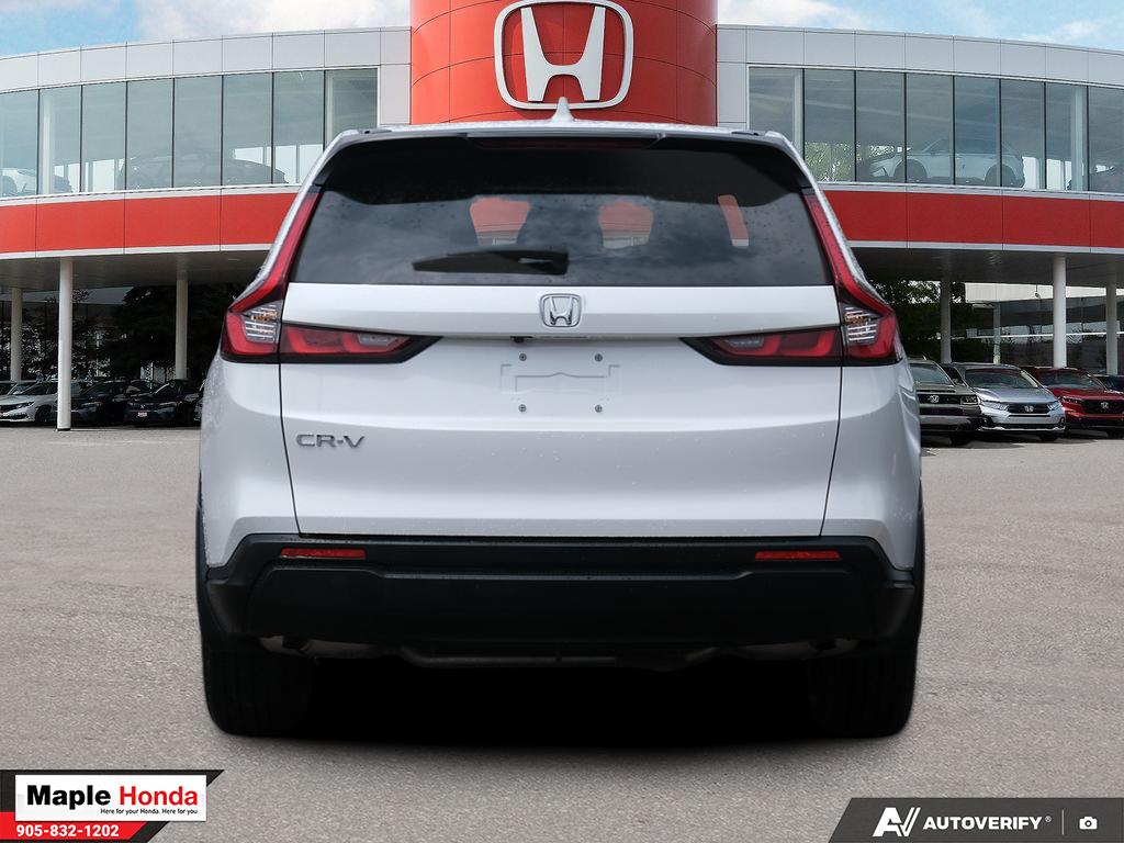 Rear straight-on exterior view