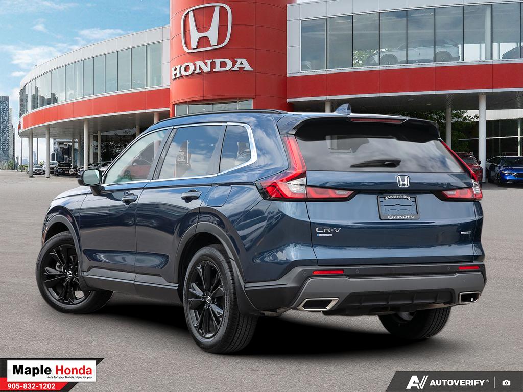 2024 Honda CR-V Hybrid Touring AWD 车尾四分之三视角