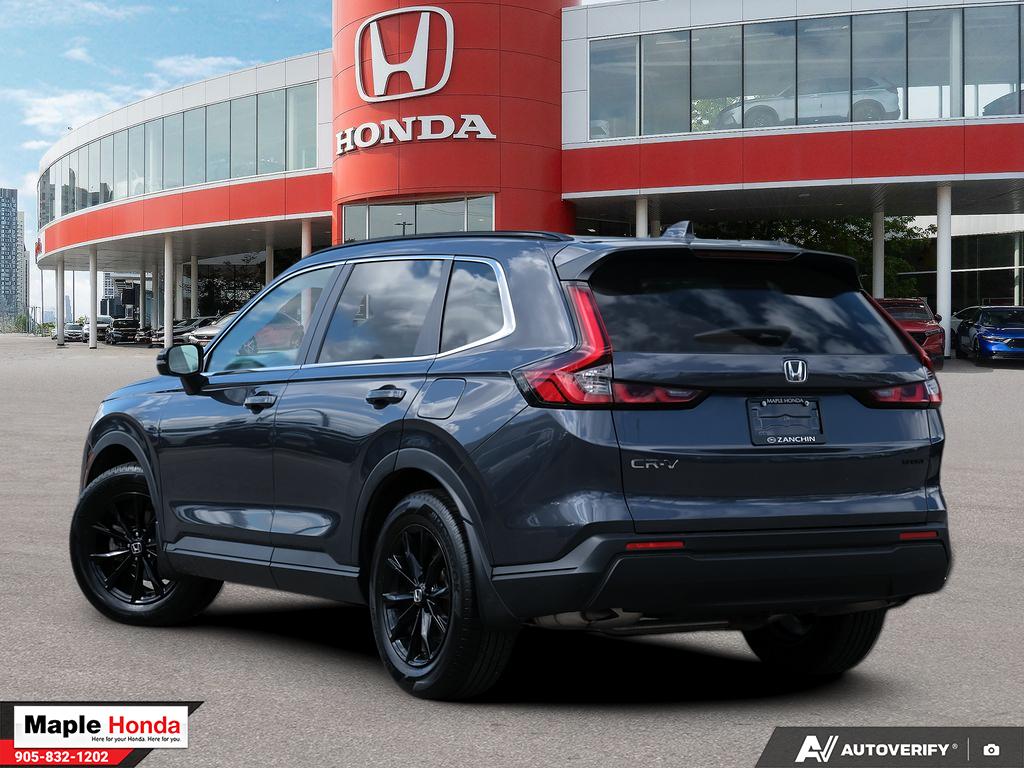 2025 Honda CR-V Sport AWD — rear three-quarter view