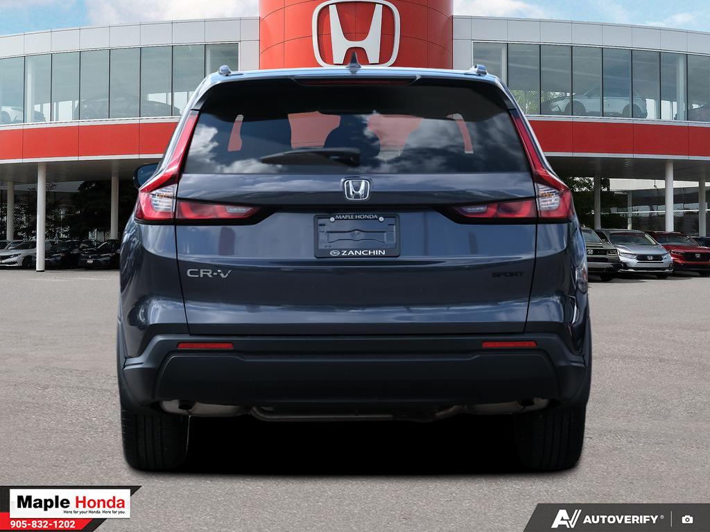 2025 Honda CR-V Sport AWD — rear straight-on view