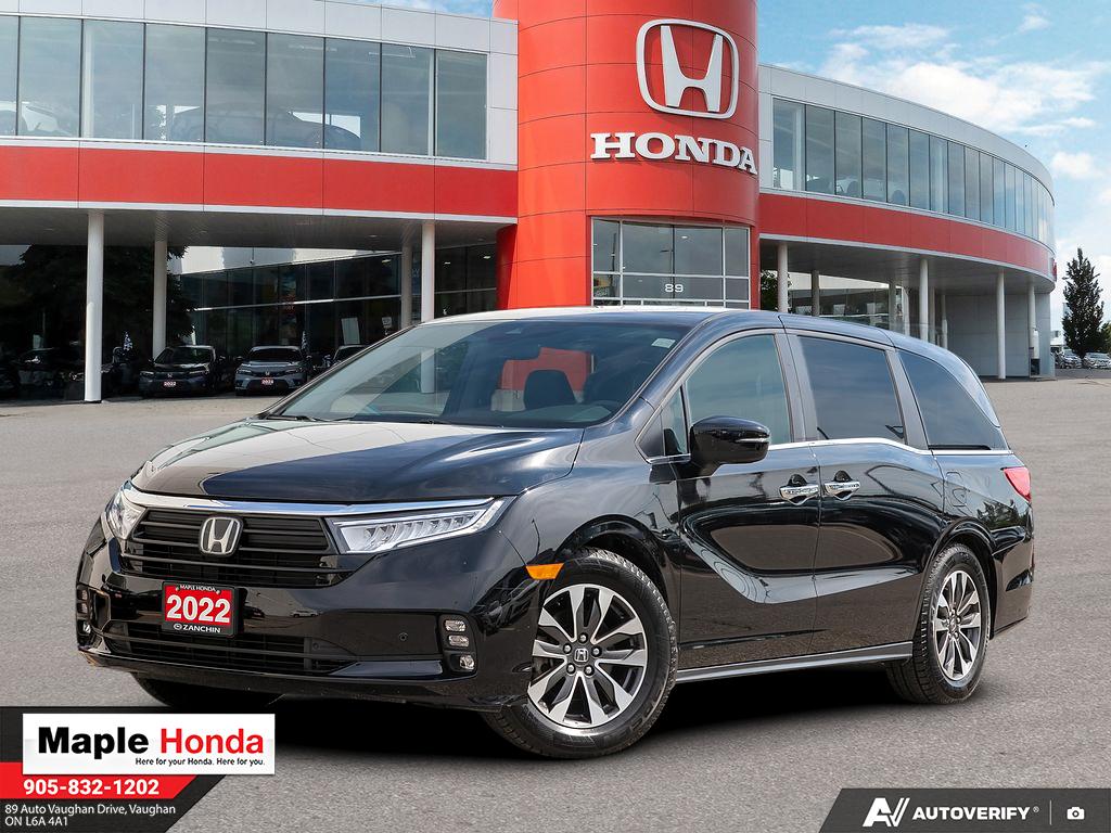 2022 本田 Odyssey EX-L RES 黑色 — 旺市 Maple Honda 展厅实拍