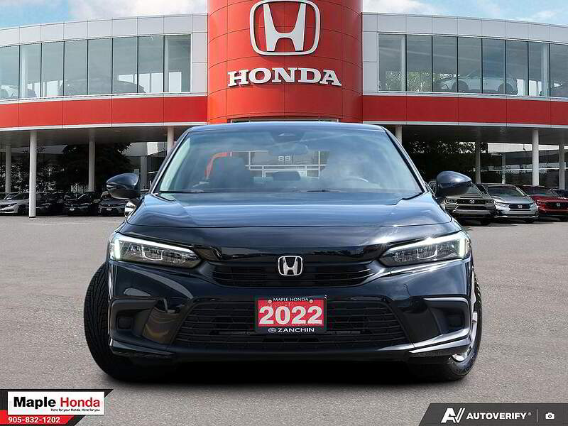 2022 Honda Civic LX 正前方视角