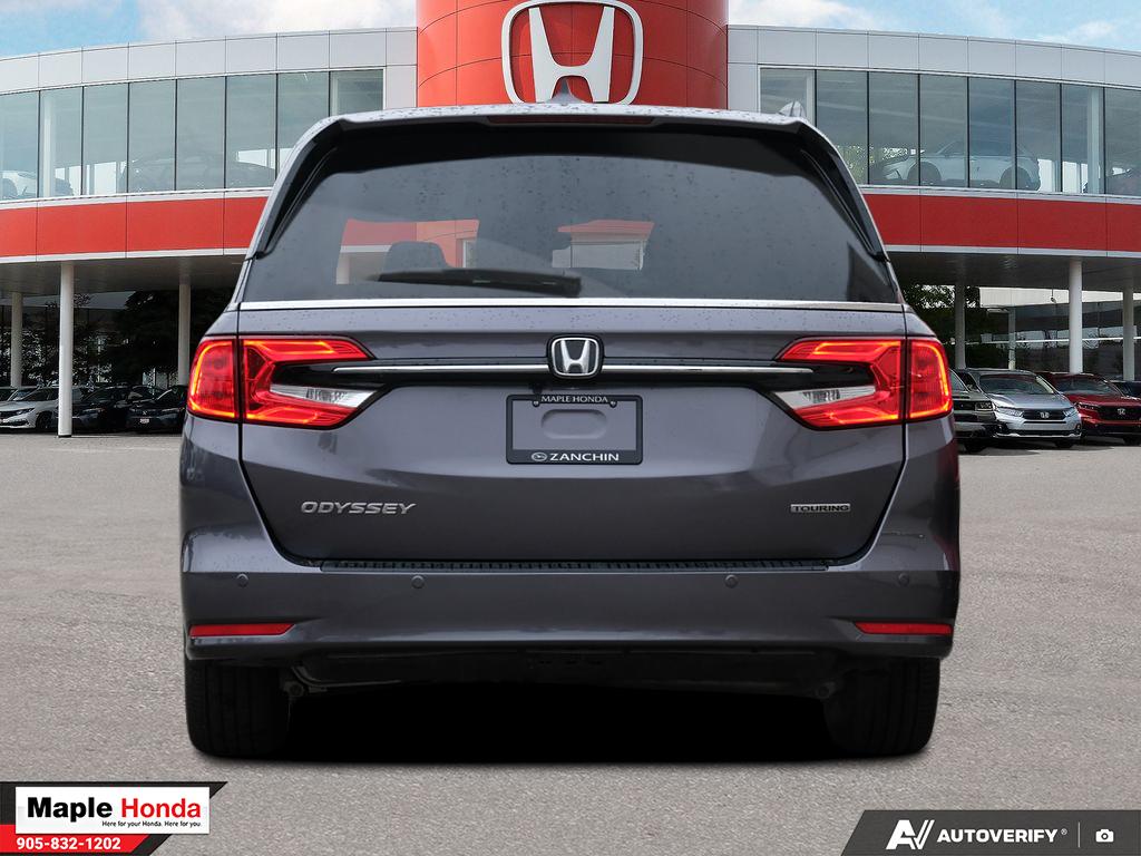 2023 Honda Odyssey Touring — rear straight-on view