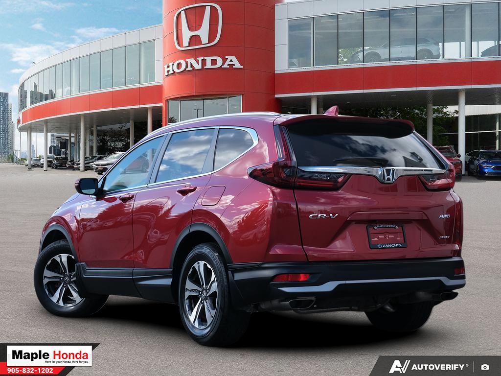 2022 Honda CR-V Sport AWD — rear three-quarter view