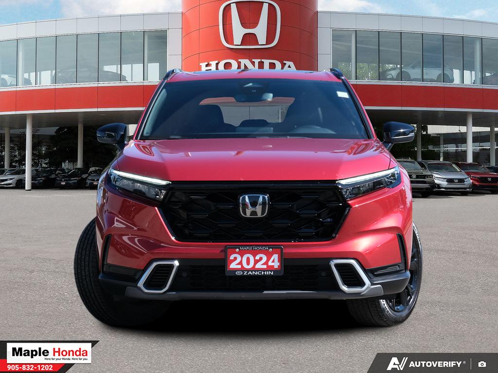 2024 Honda CR-V Hybrid Touring AWD — front straight-on view