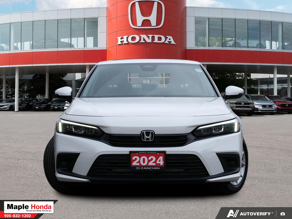 2024 Honda Civic EX — front straight-on view