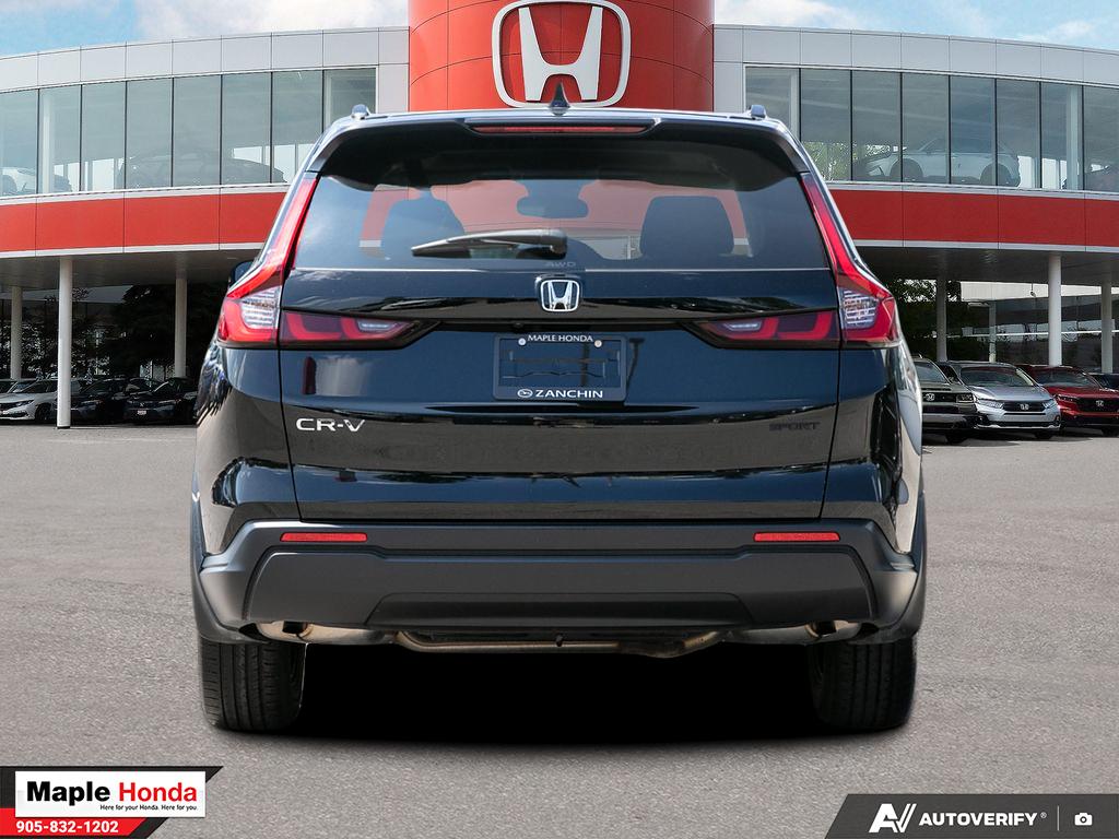 2025 Honda CR-V Sport AWD — rear straight-on view