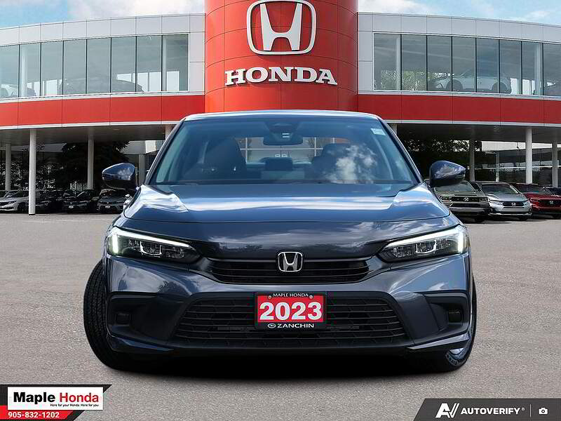 2023 Honda Civic EX — front straight-on view