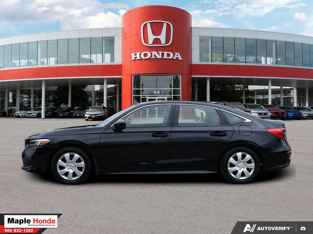2022 Honda Civic LX — side profile