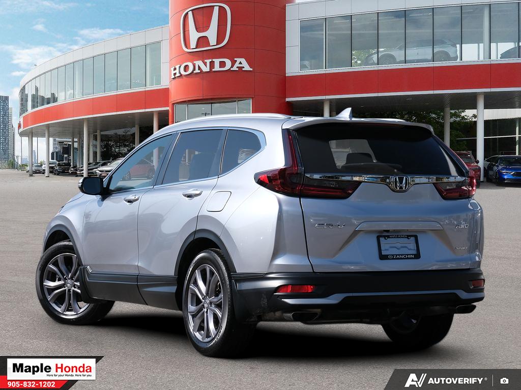 2022 Honda CR-V Sport AWD — rear three-quarter view
