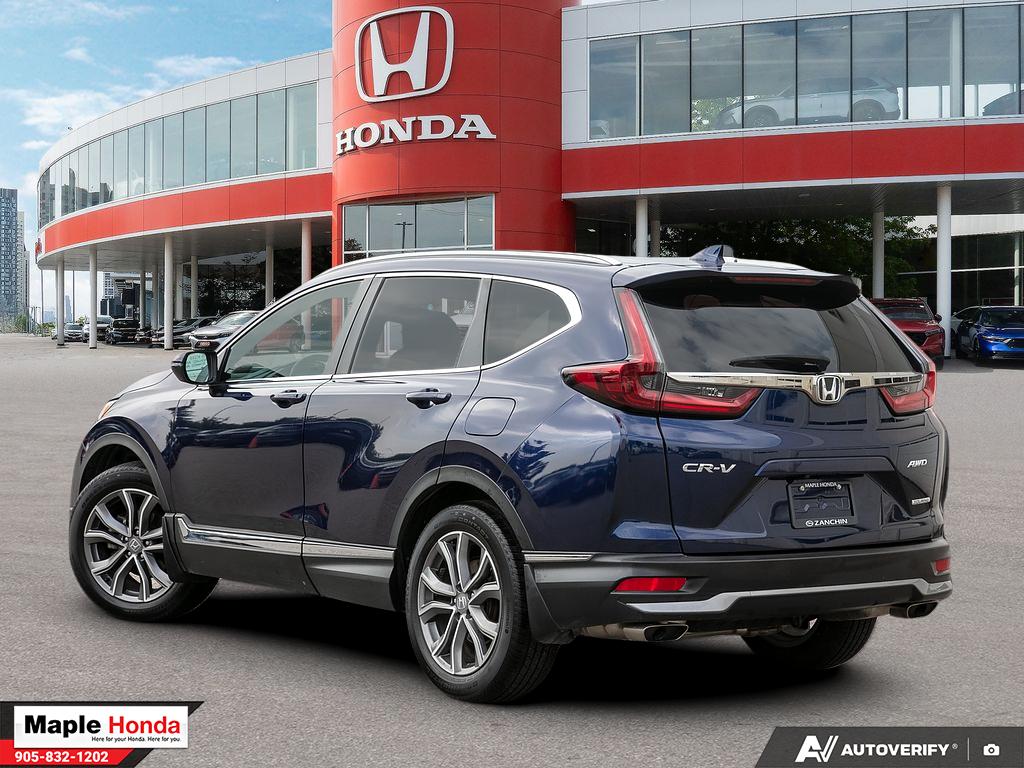 2022 Honda CR-V Touring 车尾四分之三视角